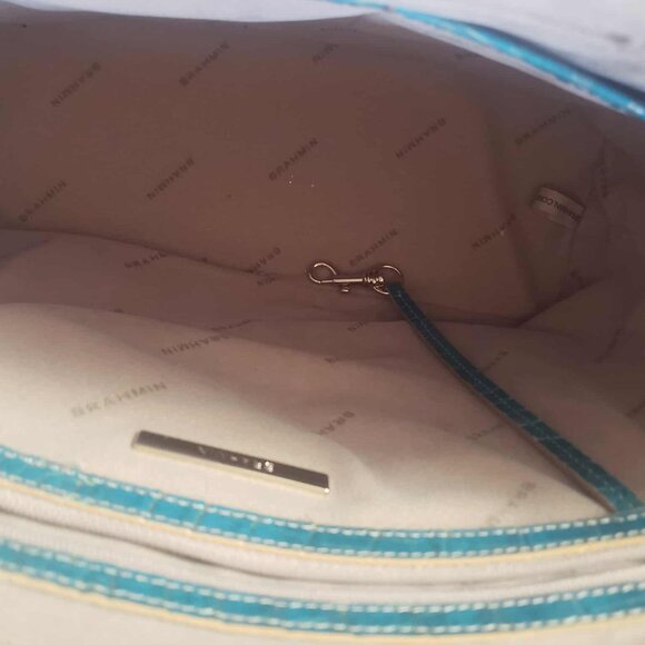 Brahmin Melbourne Medium Asher Handbag in SUNDEW OMBRE - EUC - Picture 6 of 6